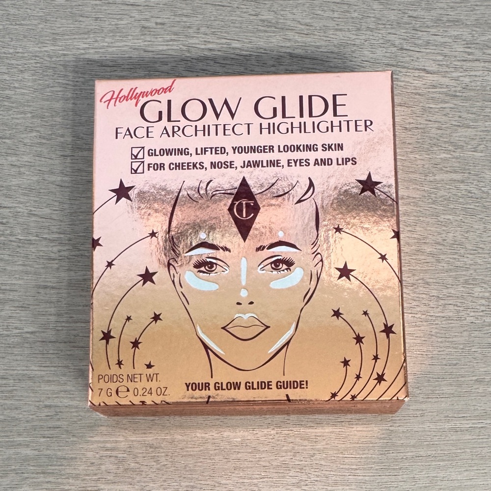 Charlotte Tilbury Glow Glide Face Architect Highlighter    Glow NEW